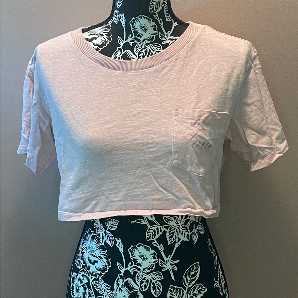 Victoria’s Secret pink crop top
